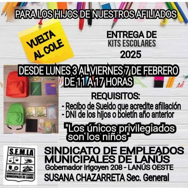 MUNICIPALES de LANUS (B.A.) – SEMLa-